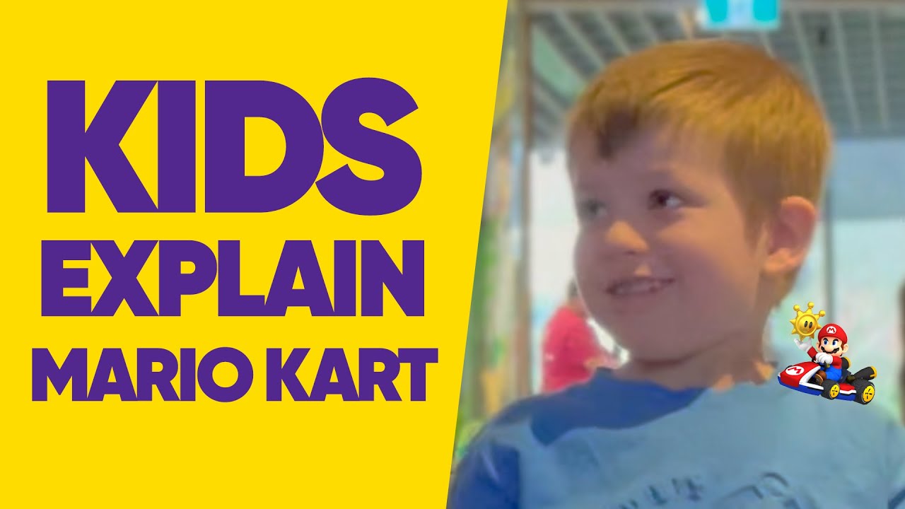 How To Play Mario Kart | Kids Explain Earth Stuff 