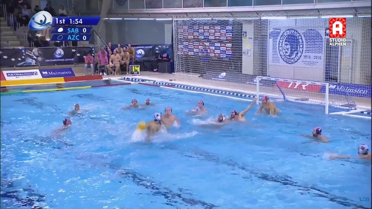 Samenvatting CN Sabadell - AZC Alphen (LEN Champions League)