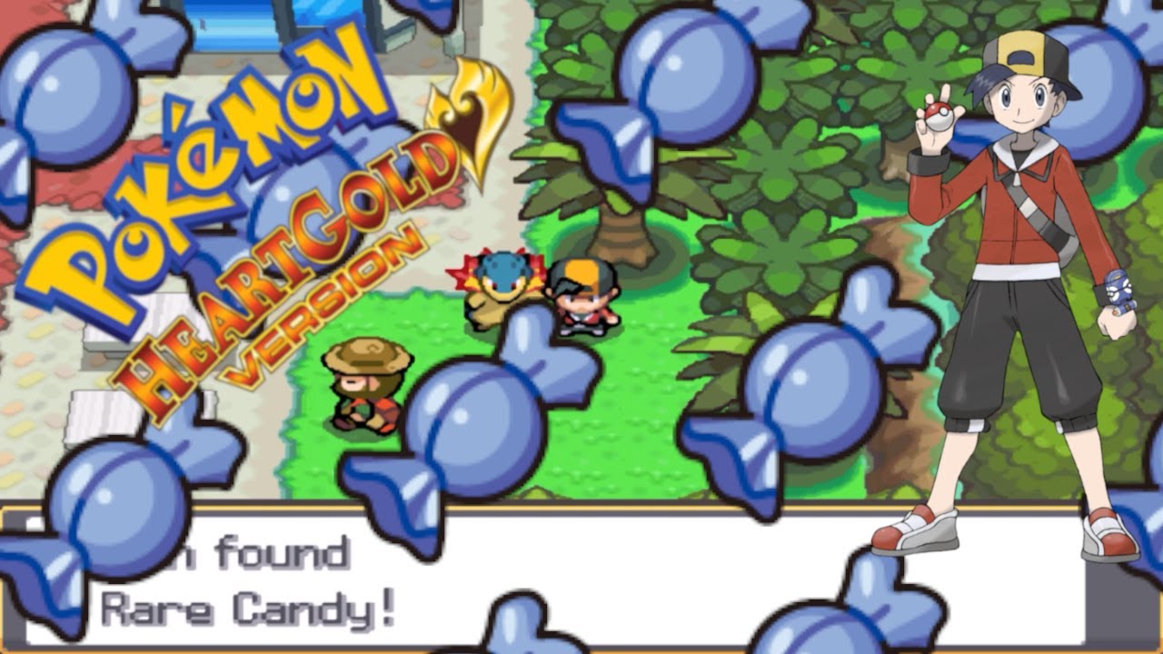 All Rare Candy Locations in Pokemon Heart Gold and Soul Silver