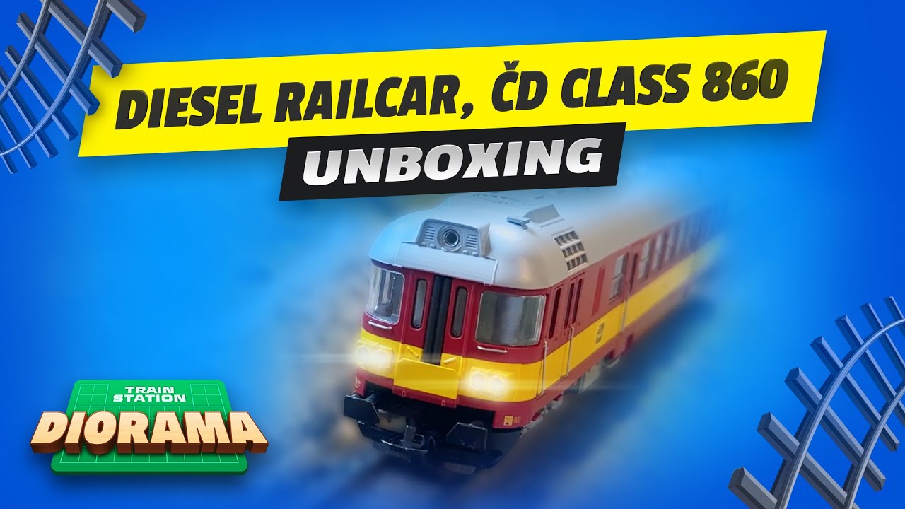UNBOXING - Class 860 Diesel Railcar (H0 Scale)