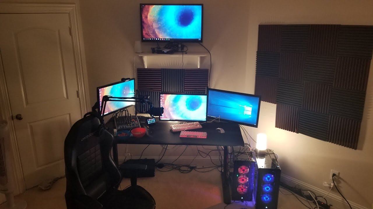 Room Tour | Dual PC Stream Setup