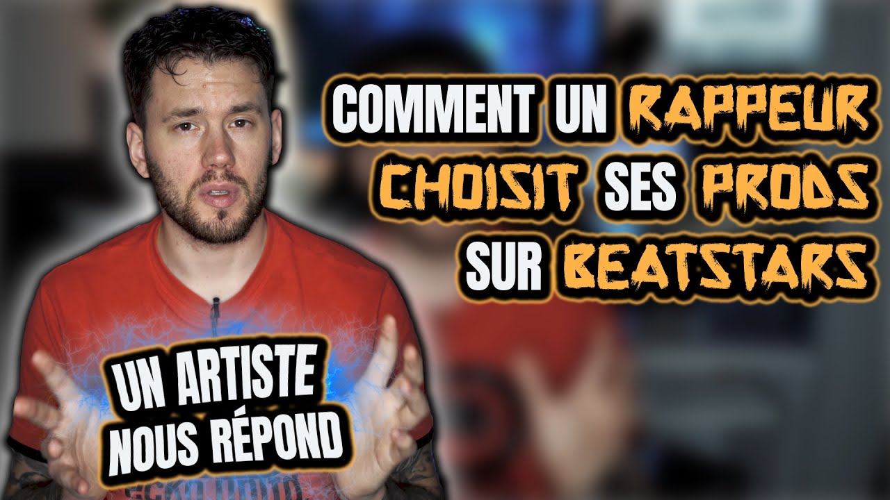 CE RAPPEUR T'EXPLIQUE COMMENT IL CHOISIT SES PRODS SUR BEATSTARS