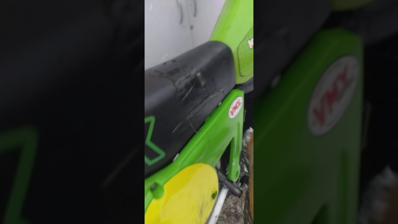 Kawasaki kx420 1981 cold start fail