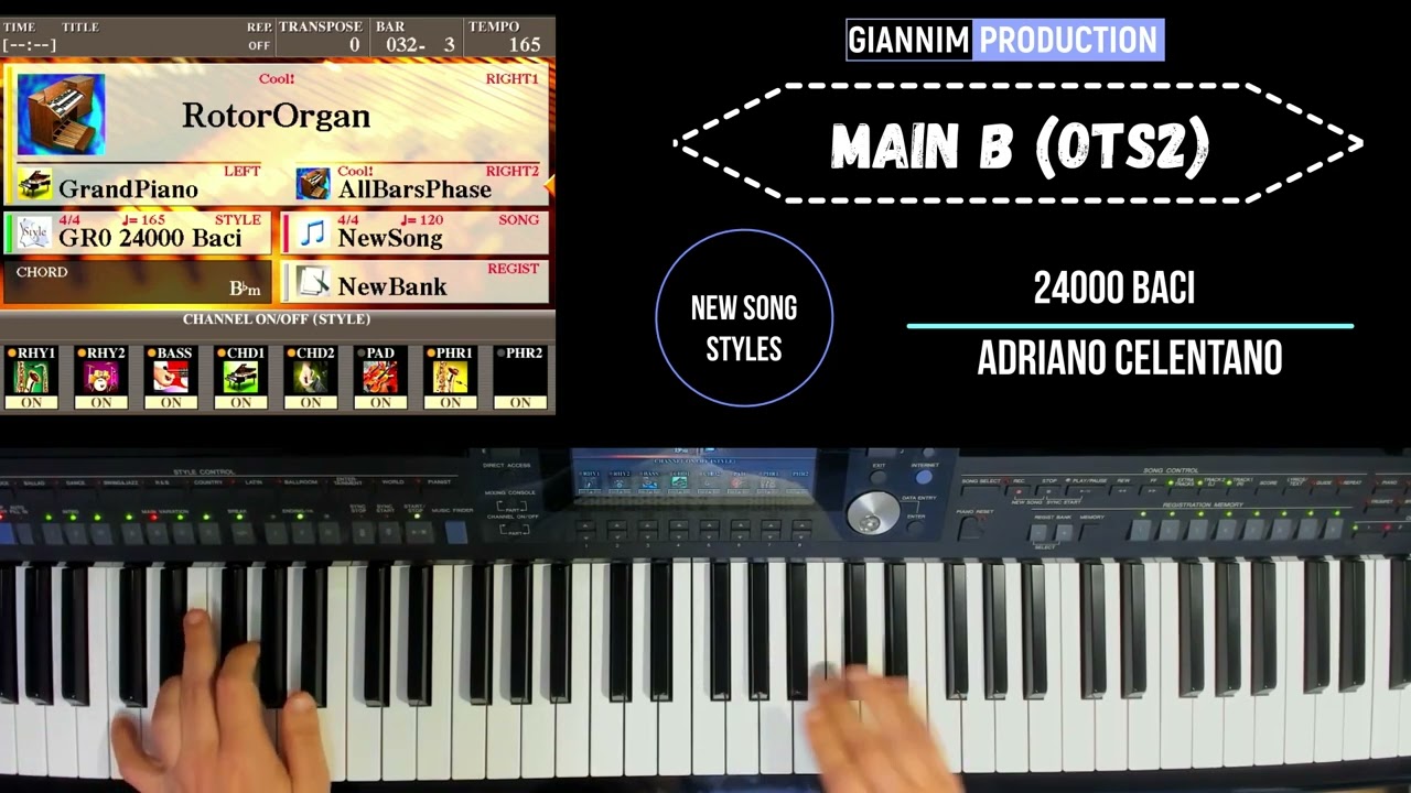 49. 24000 BACI (Adriano Celentano) - SONGSTYLE DEMO Produzione GianniM
