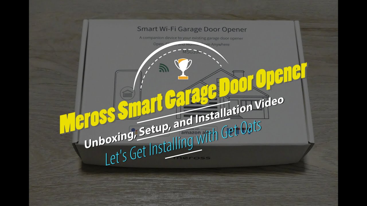 Meross MSG100 Smart Wi-Fi Garage Door Opener Unboxing, Setup, and Installation (Step by Step)