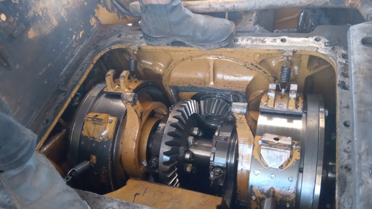 pacote de giro trator de esteira komatsu d50a manutenção