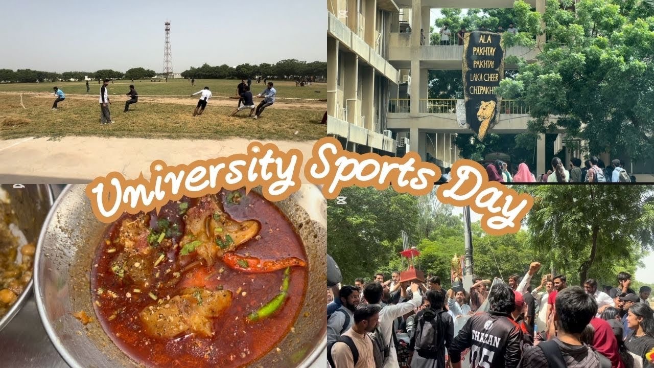 Sport Event in Universitey ⚽️ || Subha Subha kia Nashta || Sports Practice Starts 🏏