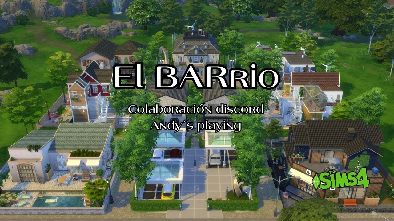 Barrio colaboración discord Andys playing (ASMR)-Sims 4