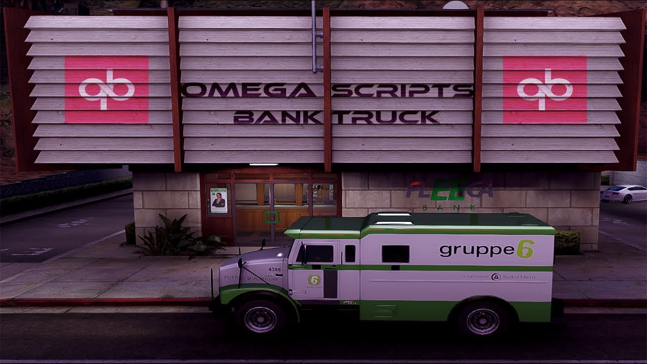 QBCore Omega Scripts Banktruck