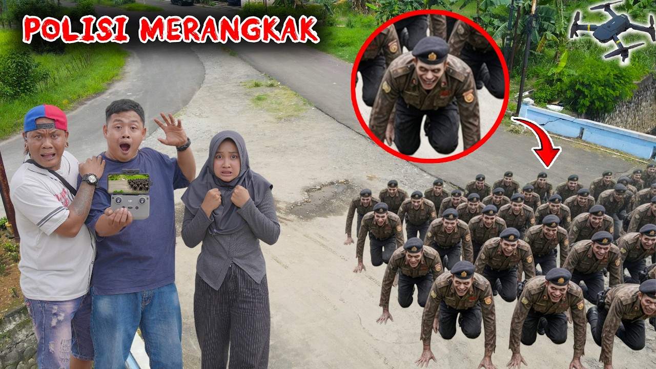 Jika Kamu Melihat Polisi Merangkak Di Jalan Cepat Lari
