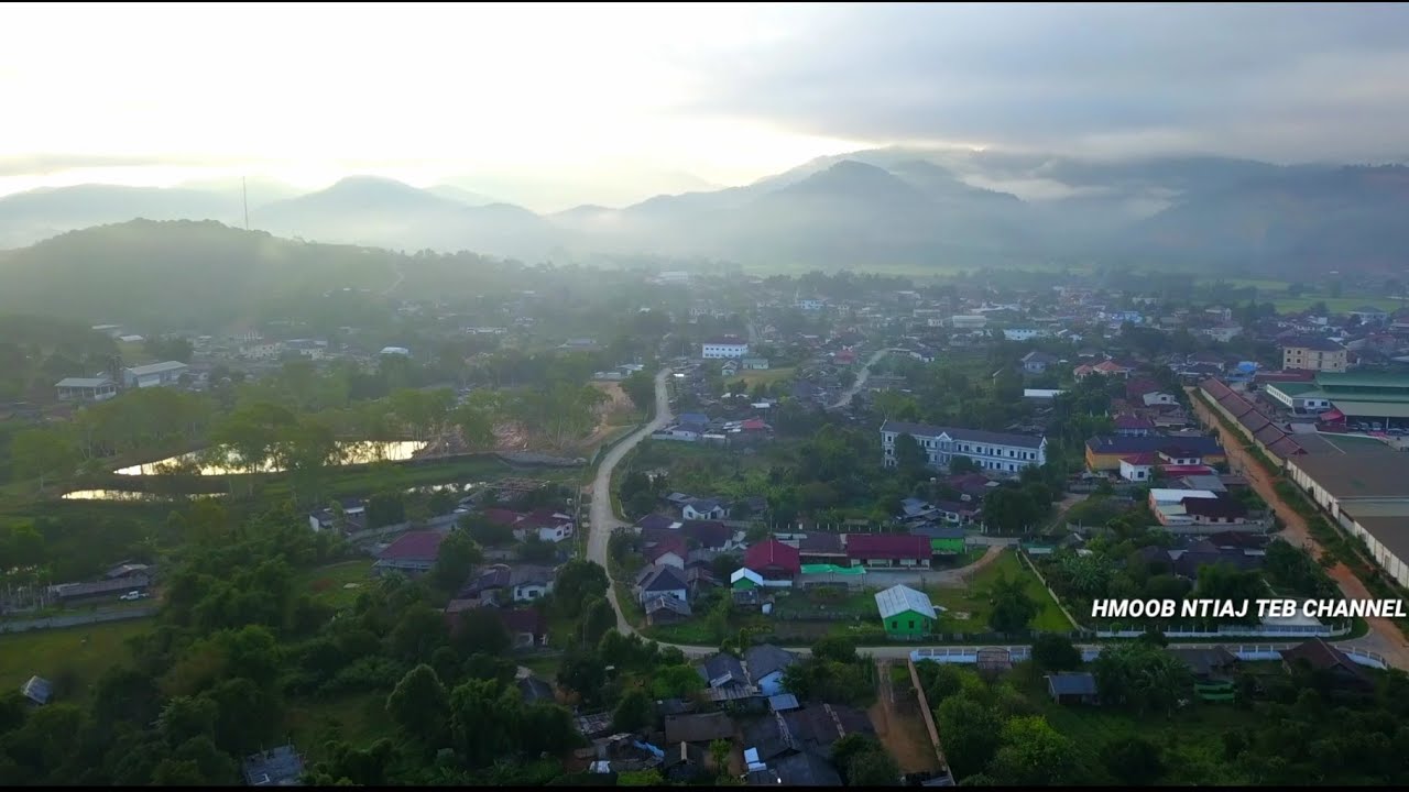Around Laos Phonesavanh Xiengkhouang thaj chaw dai siab xeev khuam by drone dji mavic pro 24 09 2018