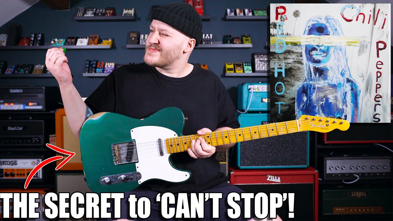 The REAL Way To Play 'Can't Stop' by Red Hot Chili Peppers - COVER