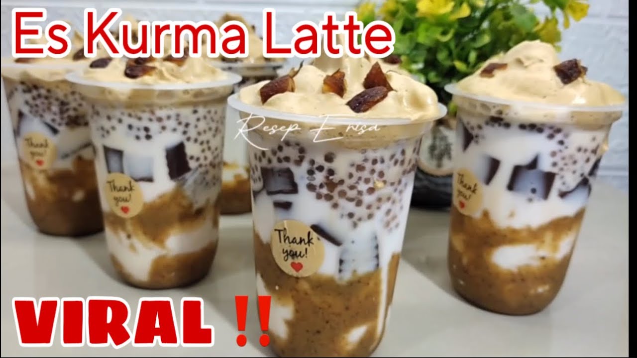VIRAL ‼️ ES KURMA  LATTE SEGER CREAMY BANGET
