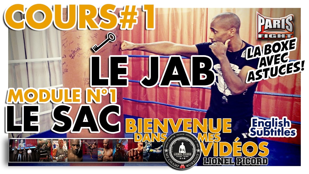 Boxe Anglaise | Le Jab | Lionel Picord | Le&ccedil;on de Boxe