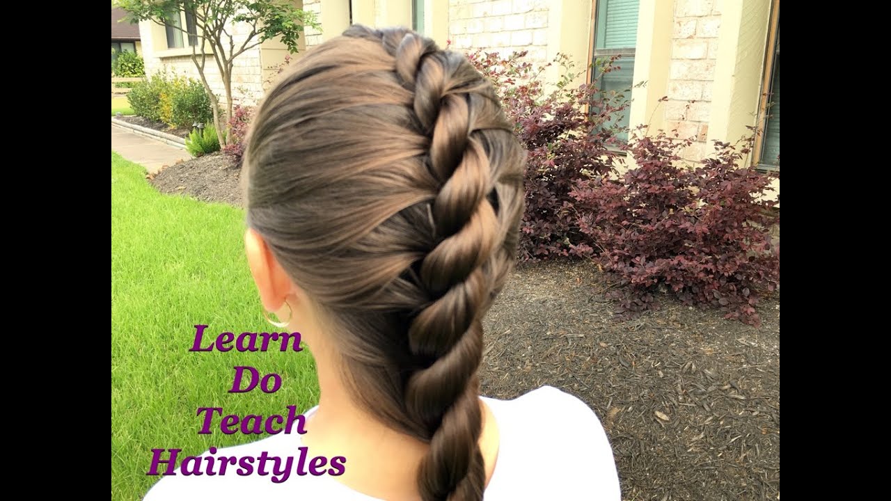 Rope Twist French Braid
