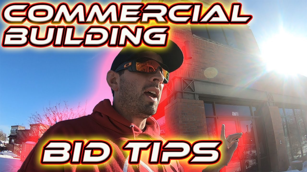 COMMERCIAL BUILDING BID TIPS | WINDOW CLEANING INDUSTRY