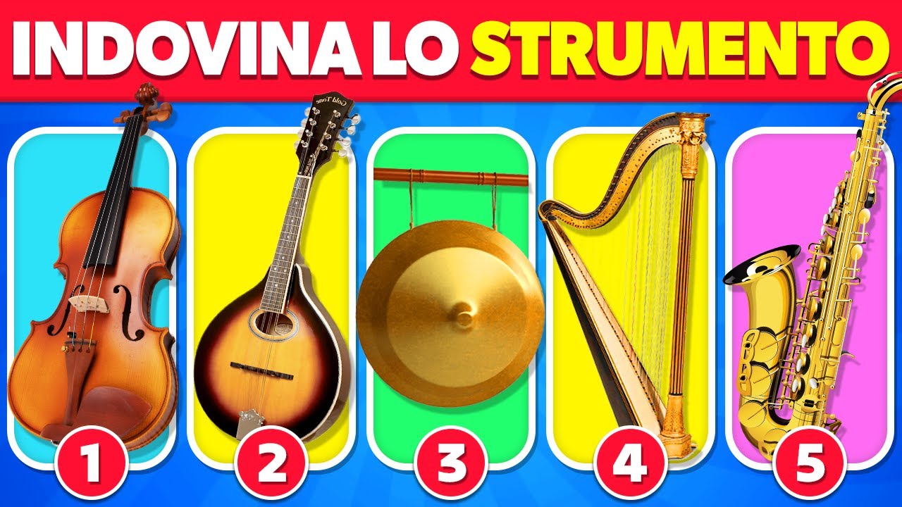 Indovina lo Strumento Musicale dal Suono 🎹🪗🎶 | Quiz sugli Strumenti Musicali