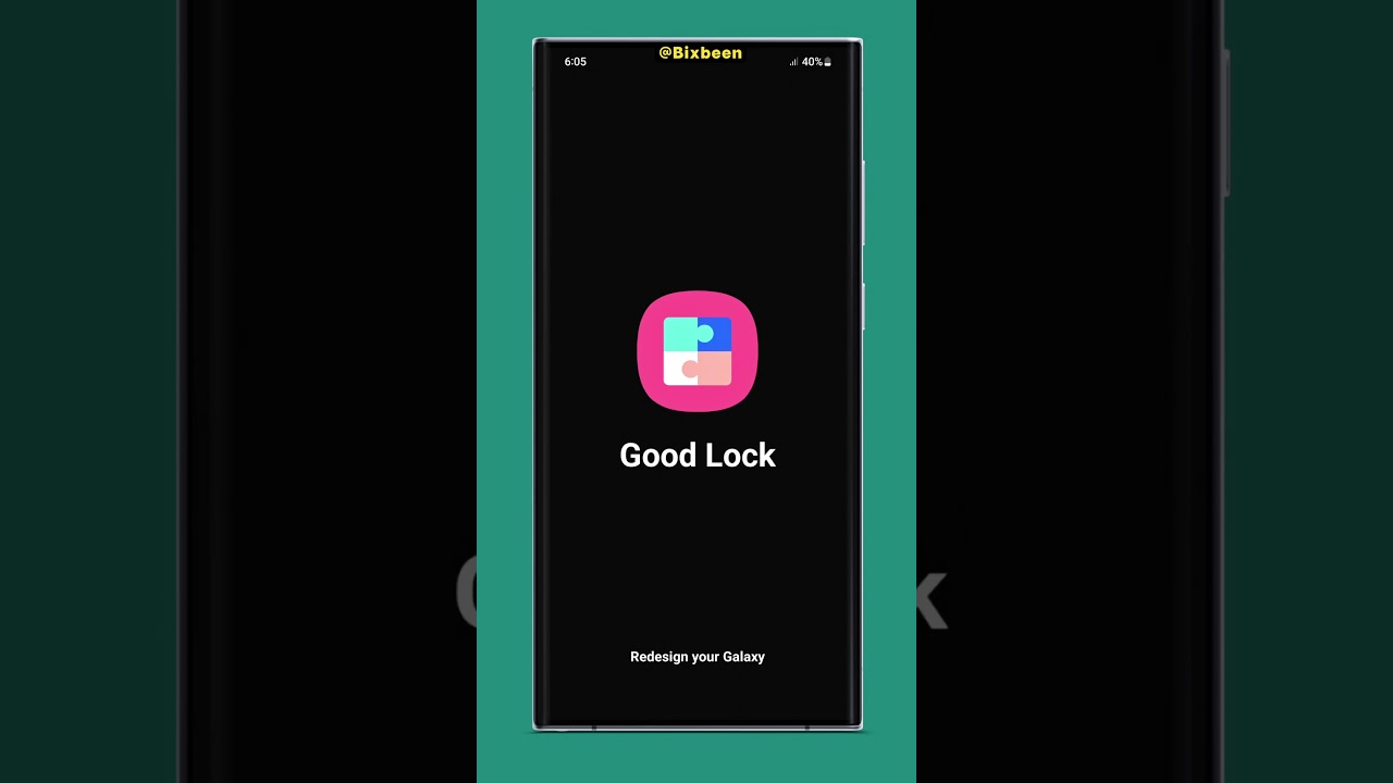 Hide App icon label on Samsung | Good lock - Home up #shorts