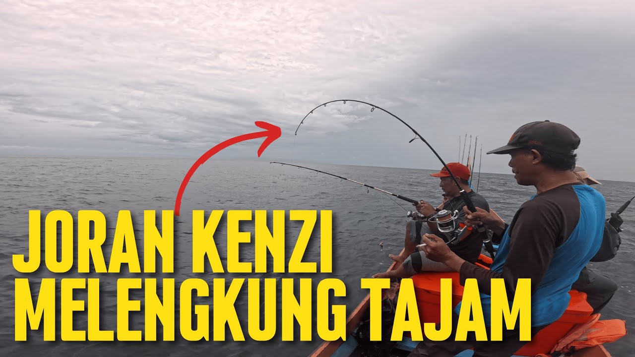Joran Melengkung Tajam di Tarik Ikan Monster Ini !!!