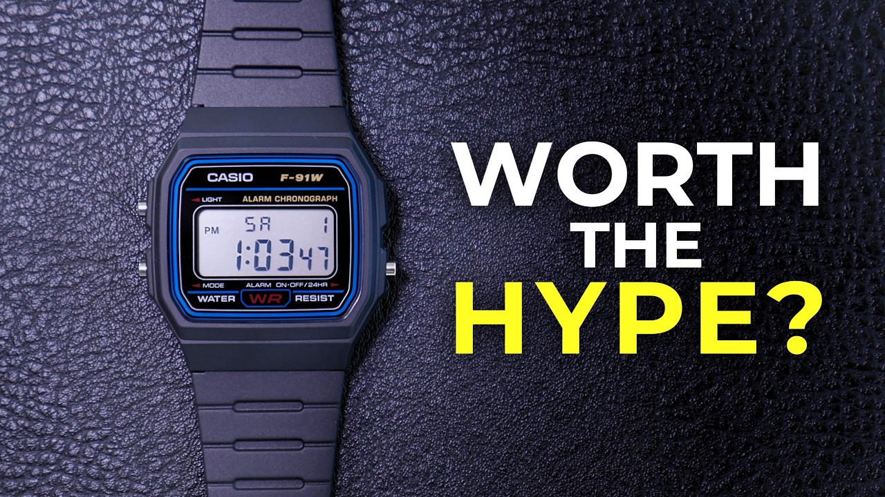 Unboxing The Legendary Casio F91W (Worth the Hype?)