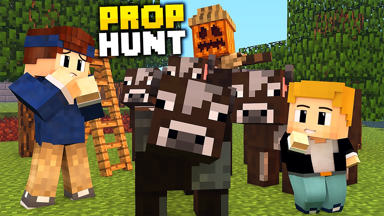 NEUES HIDE AND SEEK!! | Minecraft Prop Hunt