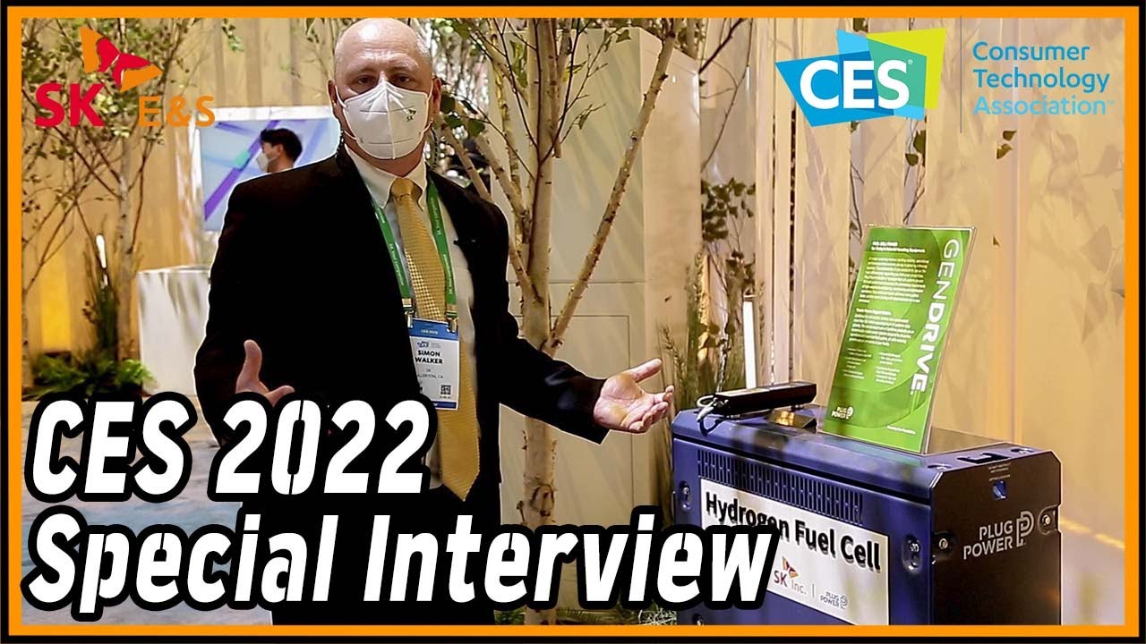 [CES 2022] Interview - Plug Power사의 Simon Walker가 수소연료전지에 대해 직접 말합니다