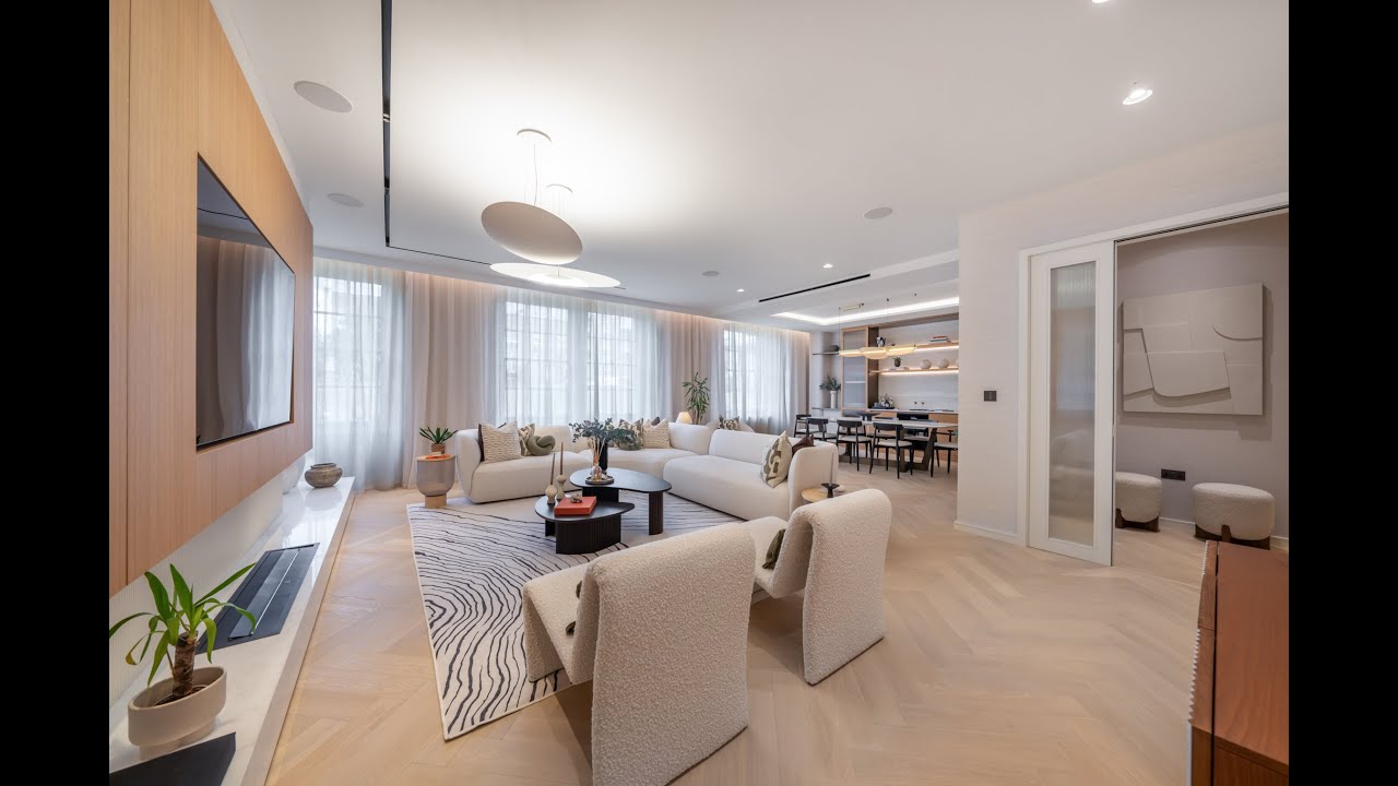 Inside Luxury 4-Bed Apartment in St John’s Wood London | Renovated 2,400 sq ft by Regent’s Park
