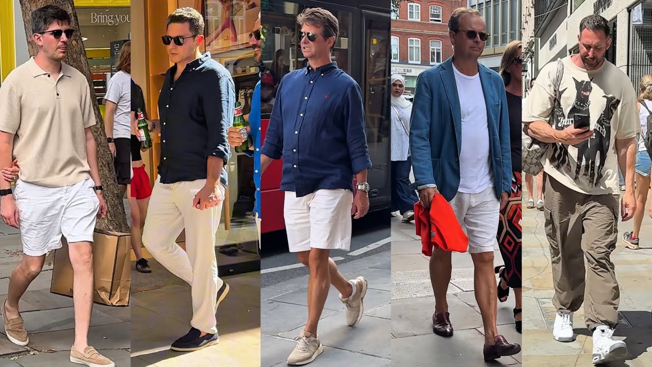 Charisma in the Heat 🔥 London Street Style for Men