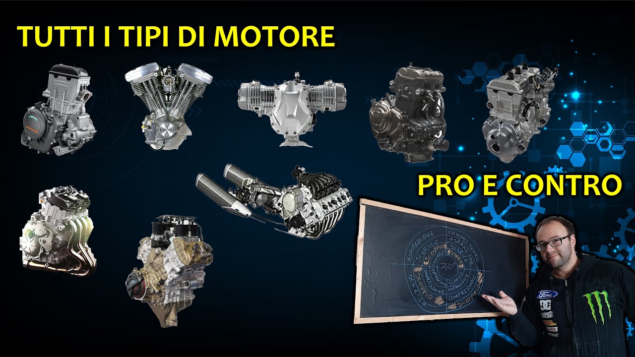 Tutti i tipi di motore - PRO e CONTRO!!!