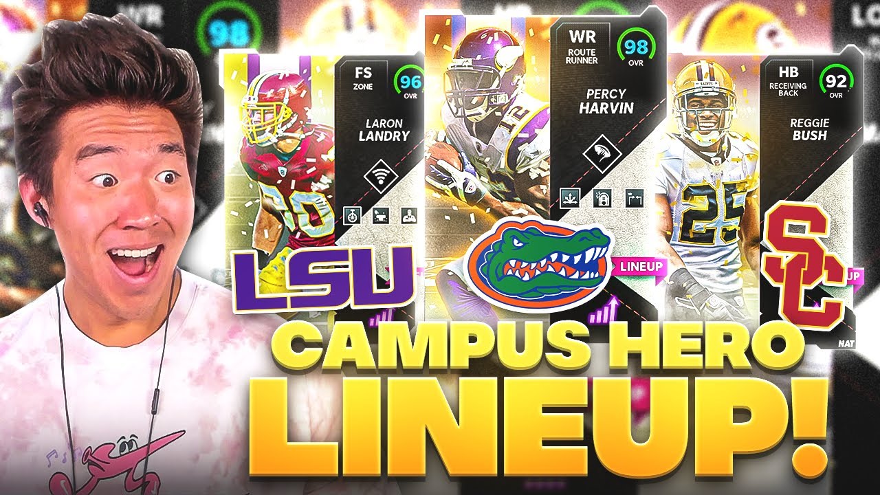 ALL CAMPUS HERO LINEUP! This team was too EXPENSIVE.. Madden 22