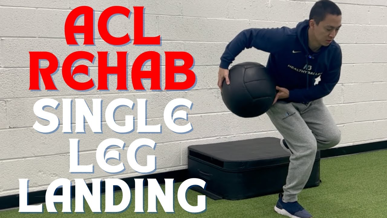 ACL Rehab Single Leg Step Off Landing Breakdown