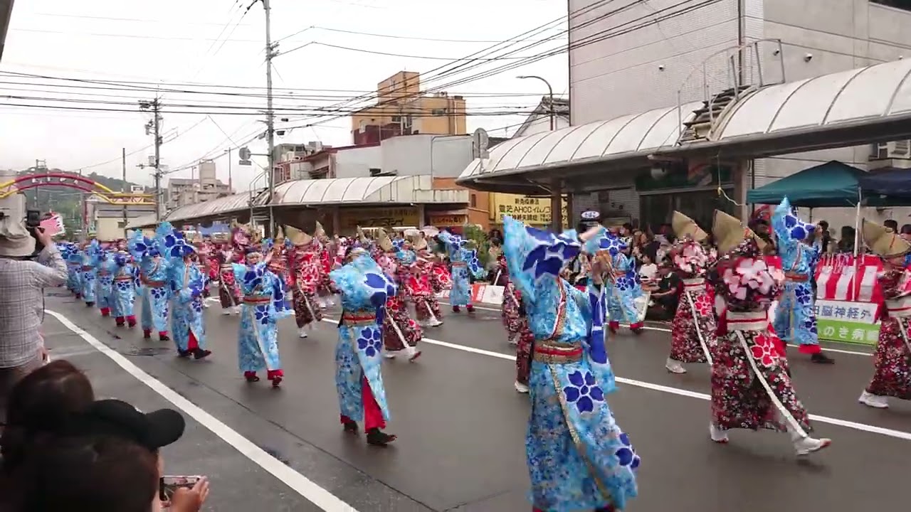 十人十彩　高知よさこい祭り2025升形競演場2日目