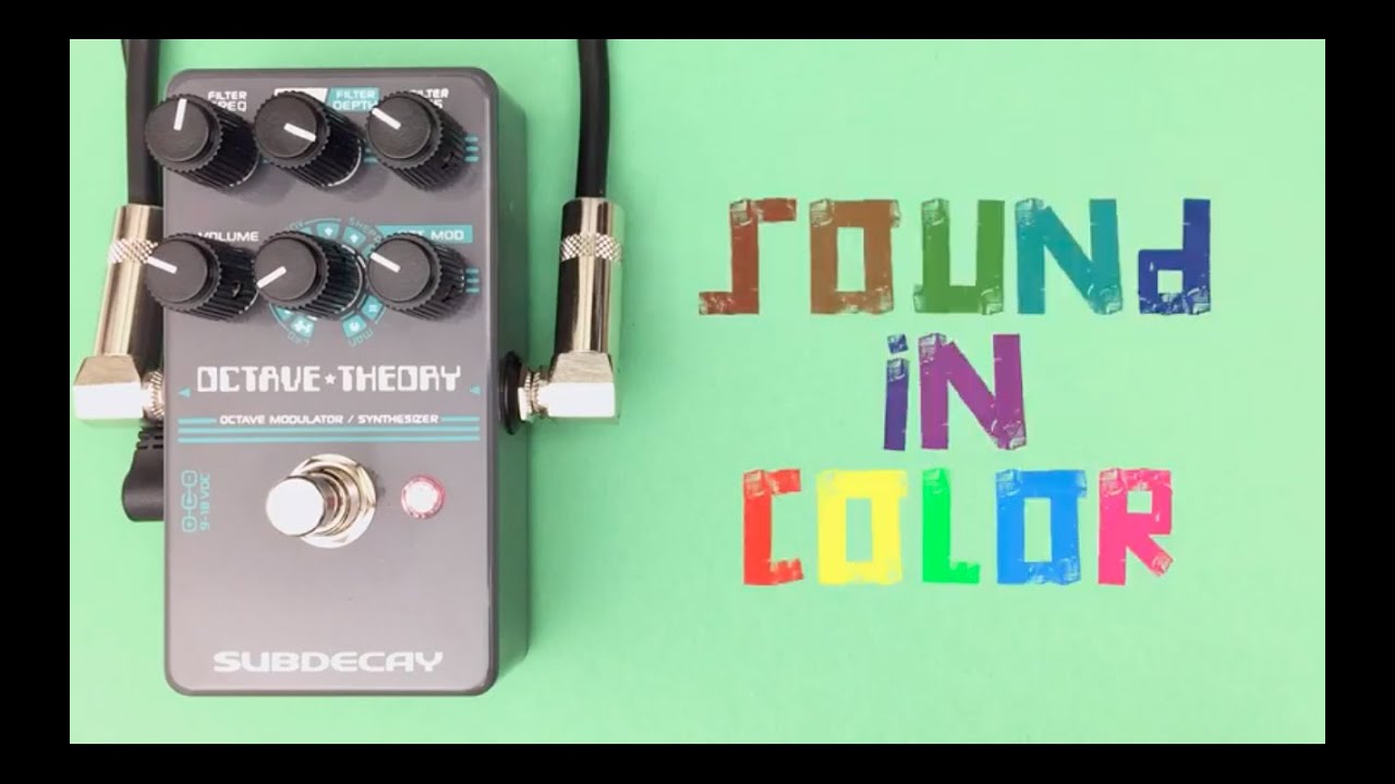 Sound in Color: Subdecay Octave Theory