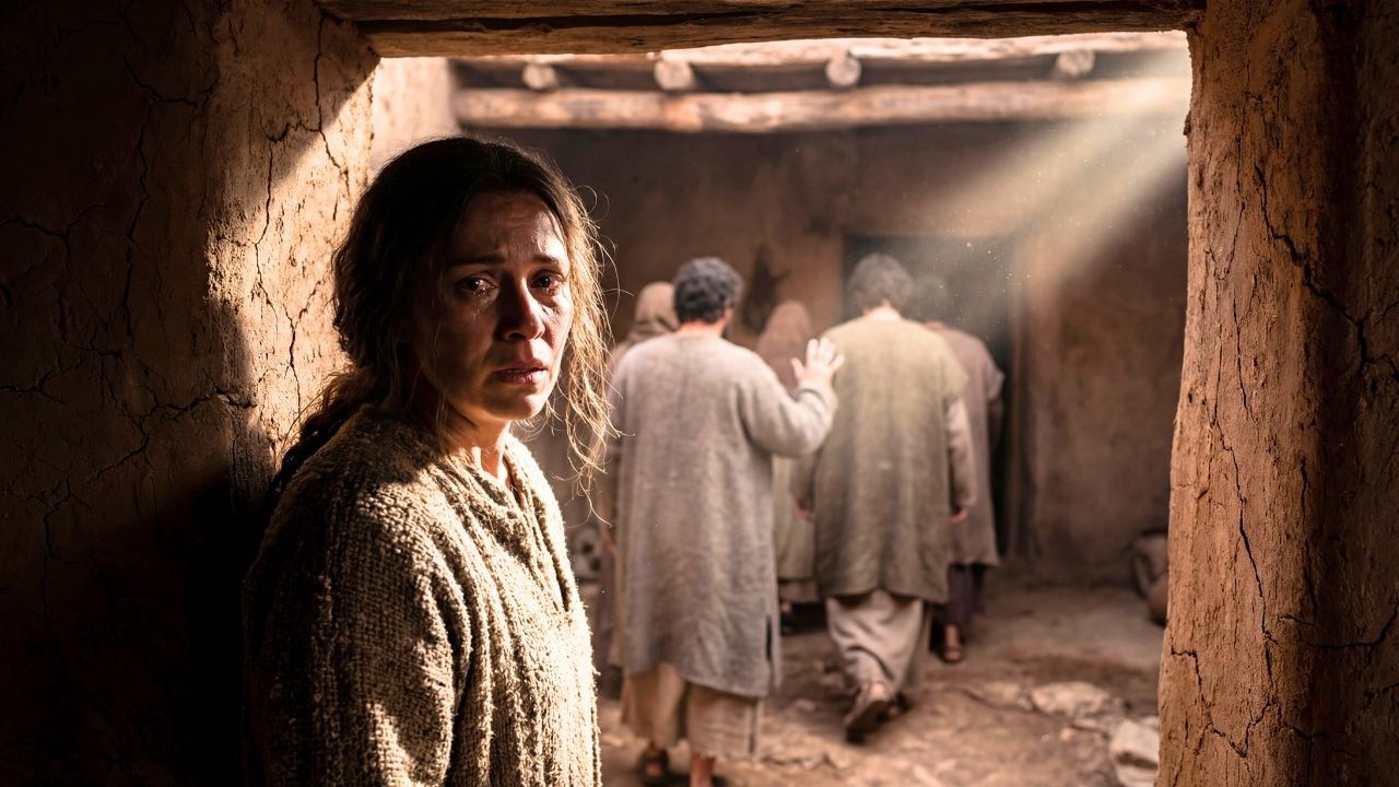 ASÍ ERA LA VIDA DE UNA MUJER REPUDIADA EN LOS TIEMPOS DE JESÚS — Reconstrucción IA