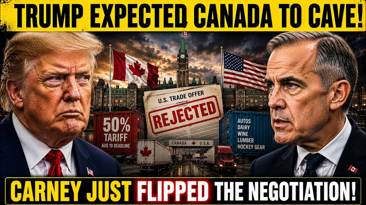 Trump Expected Canada to CAVE &mdash; Carney Just FLIPPED the Negotiation