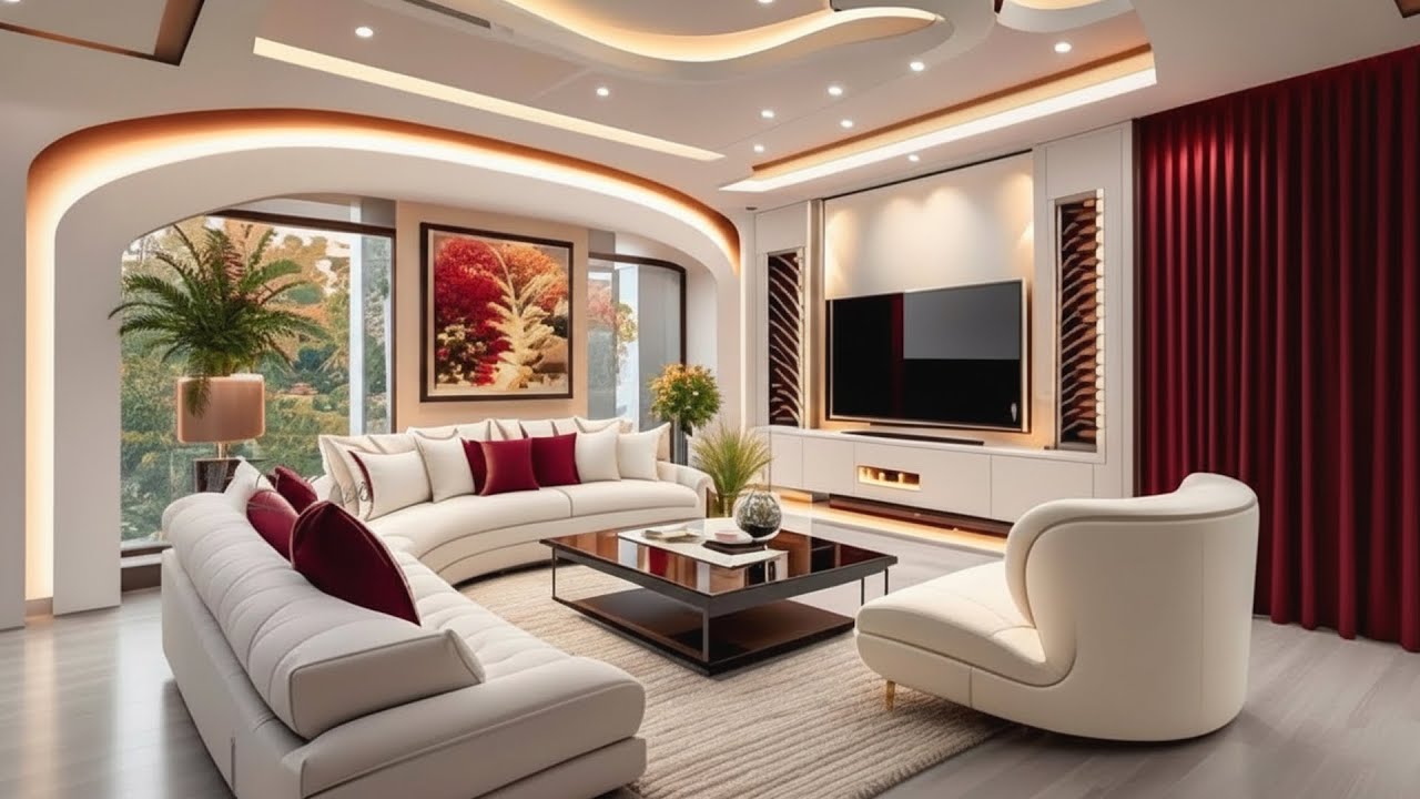 Inside a Modern Luxury Living Room Designed for Elite Living