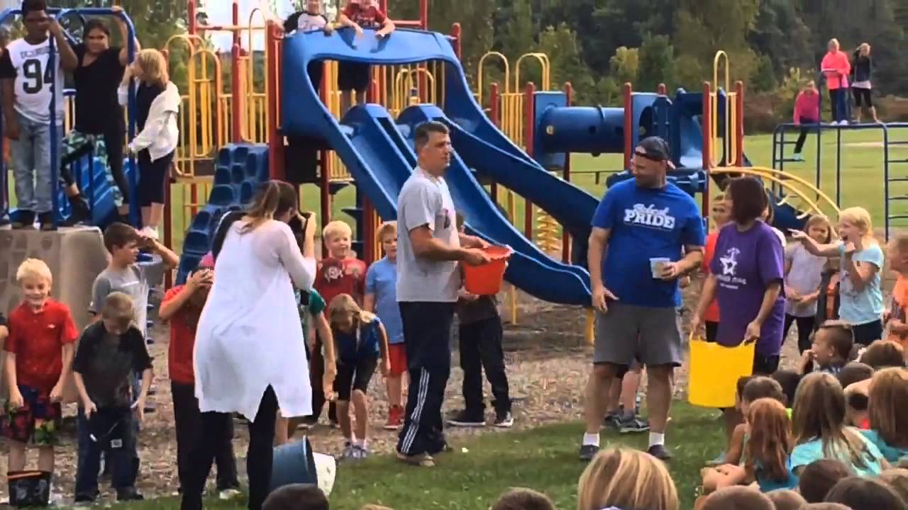 McAlear-Sawden Elementary Student Do ALS Ice Bucket Challenge