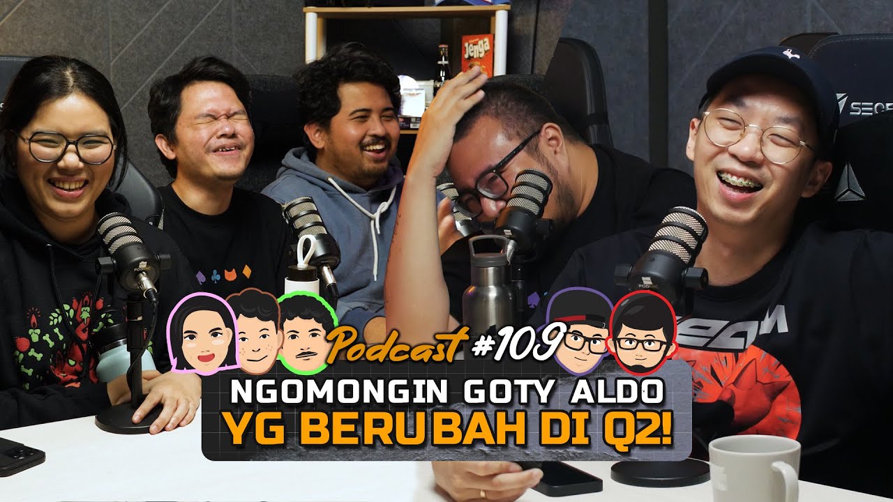 Game baru dari CHINA, Industri game kurang ORANG ANEH?, game terbaik di Q2 | Podcast Q&A Eps.109