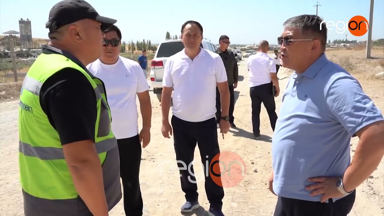 КАМЧЫБЕК ТАШИЕВ СУЗАК РАЙОНУНДАГЫ БИР КАТАР КУРУЛУШТАРДЫ КӨРҮП ЧЫКТЫ
