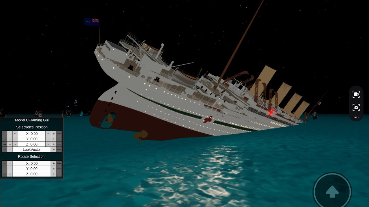 Roblox MCFrame Britannic sinking