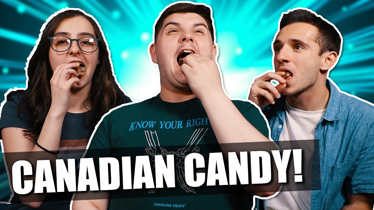 TRYING CANADIAN CANDY!