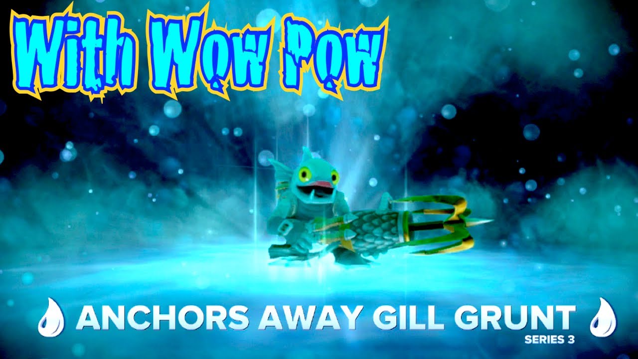 Skylanders Swap Force - Series 3 Anchors Away Gill Grunt - Water Weaver Path Guide with Wow Pow