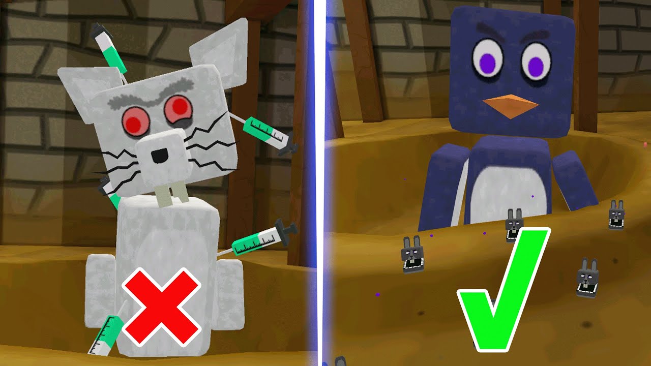 Penguin with Rabbit Boss - Super Bear Adventure Gameplay Walkthrough