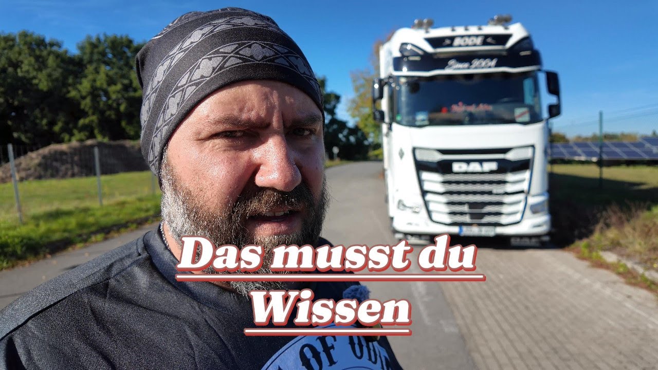 Du Willst lkw Fahrer werden??? Dann höre genau zu.....