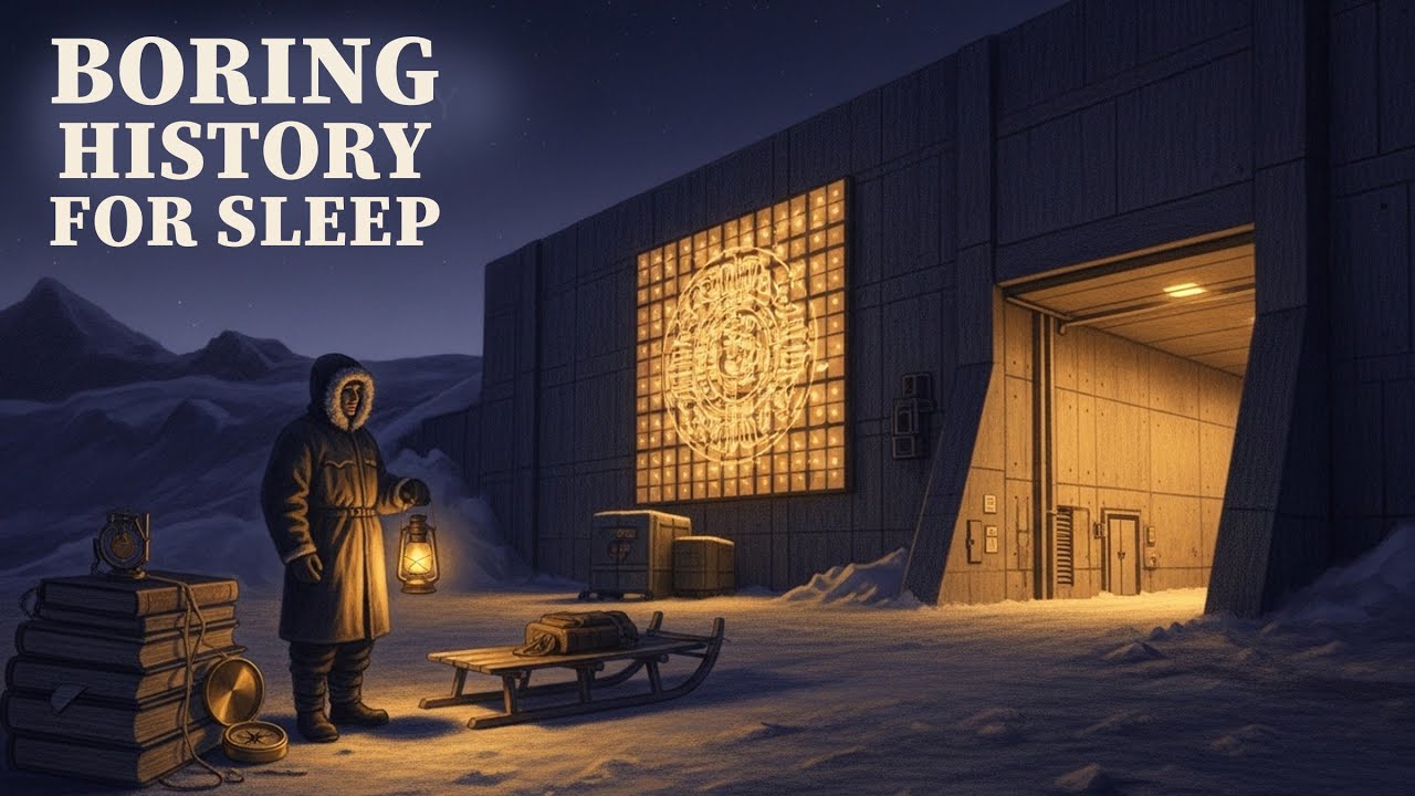 Night Watch at the Svalbard Seed Vault || Arctic Ice | Boring History | Snow ASMR
