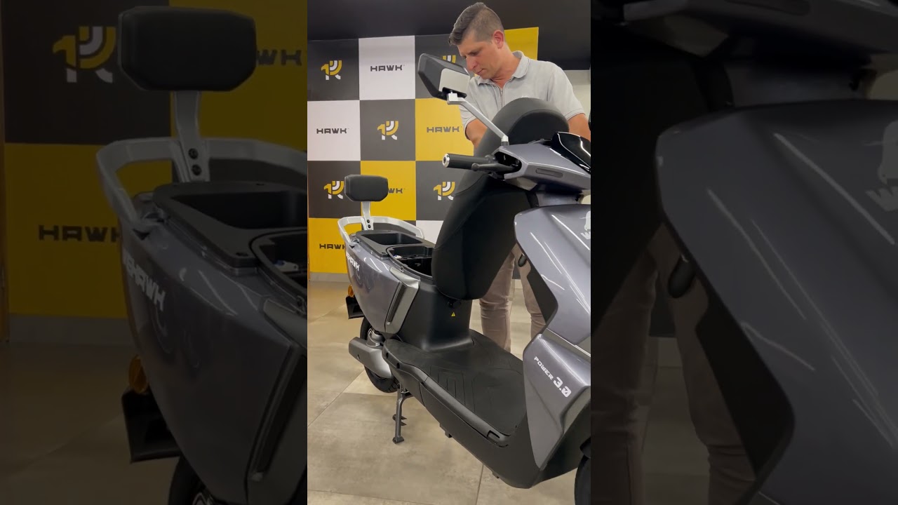Scooter El&eacute;trica 1000w Wehawk - Sem CNH e Emplacamento