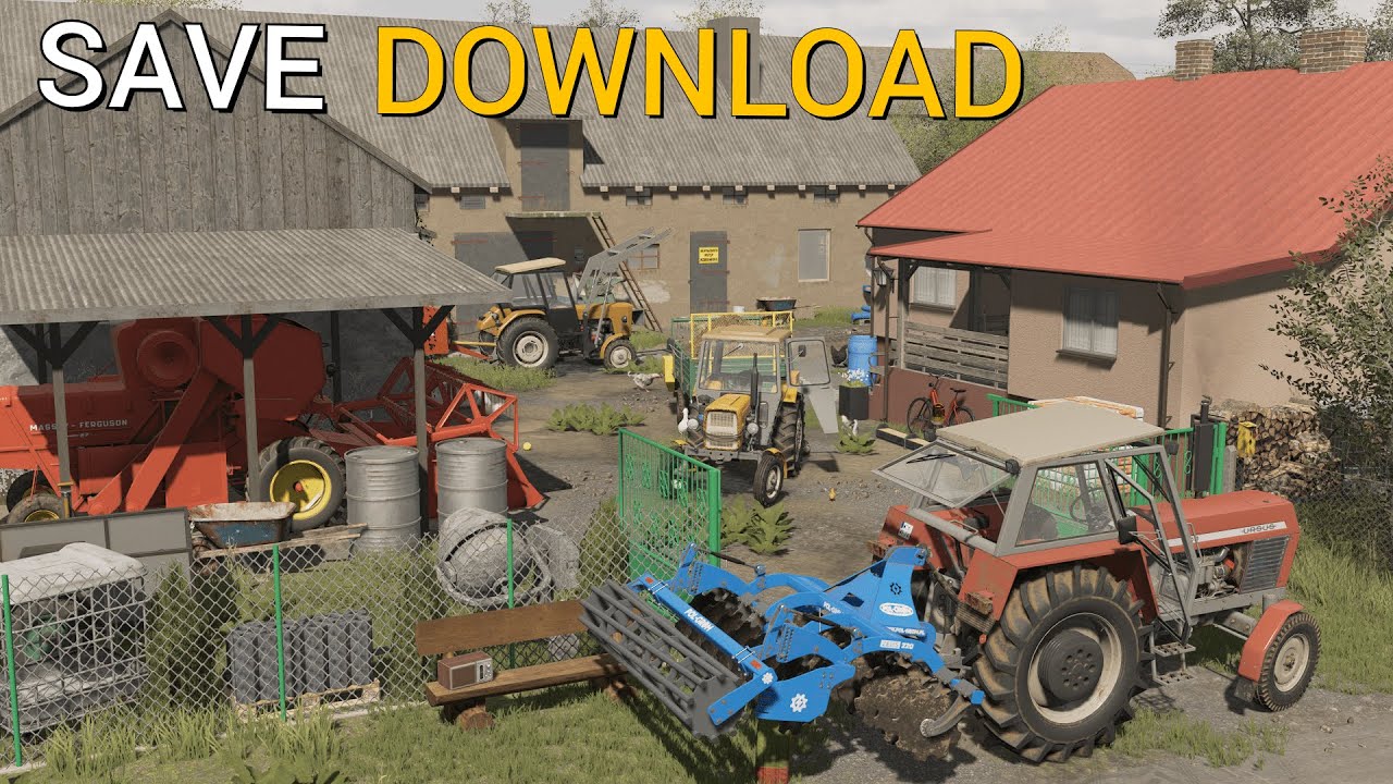 😱DOWNLOAD SAVE!!😱|❤️️Krajów & Łaźniki❤️️|🔥POLSKIE MAŁE GOSPODARSTWO MEGA KLIMAT🌾✔Ozi ▶ FS22