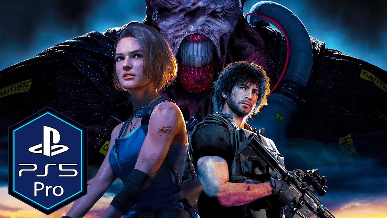 Обзор игрового процесса Resident Evil 3 для PS5 Pro [Трассировка лучей] [120 кадров в секунду]