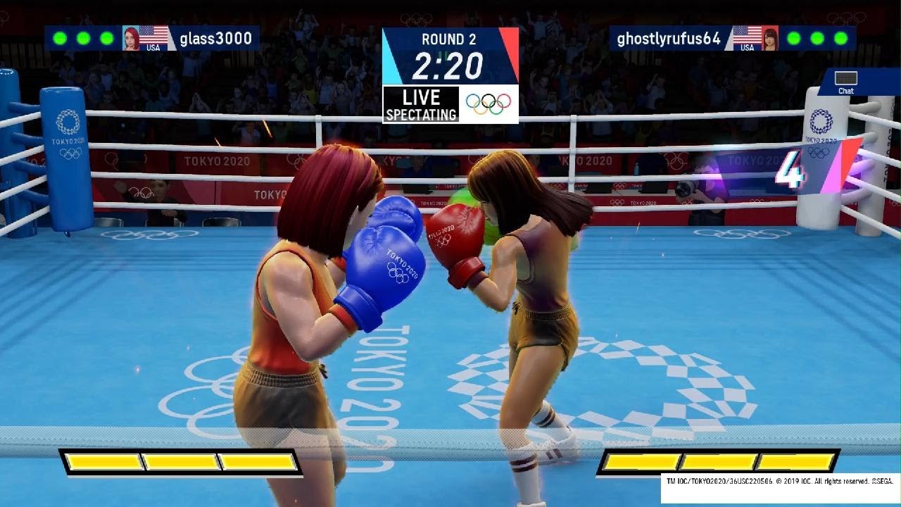 OLYMPIC GAMES TOKYO 2020Group boxing Julianna, Kana & glass3000