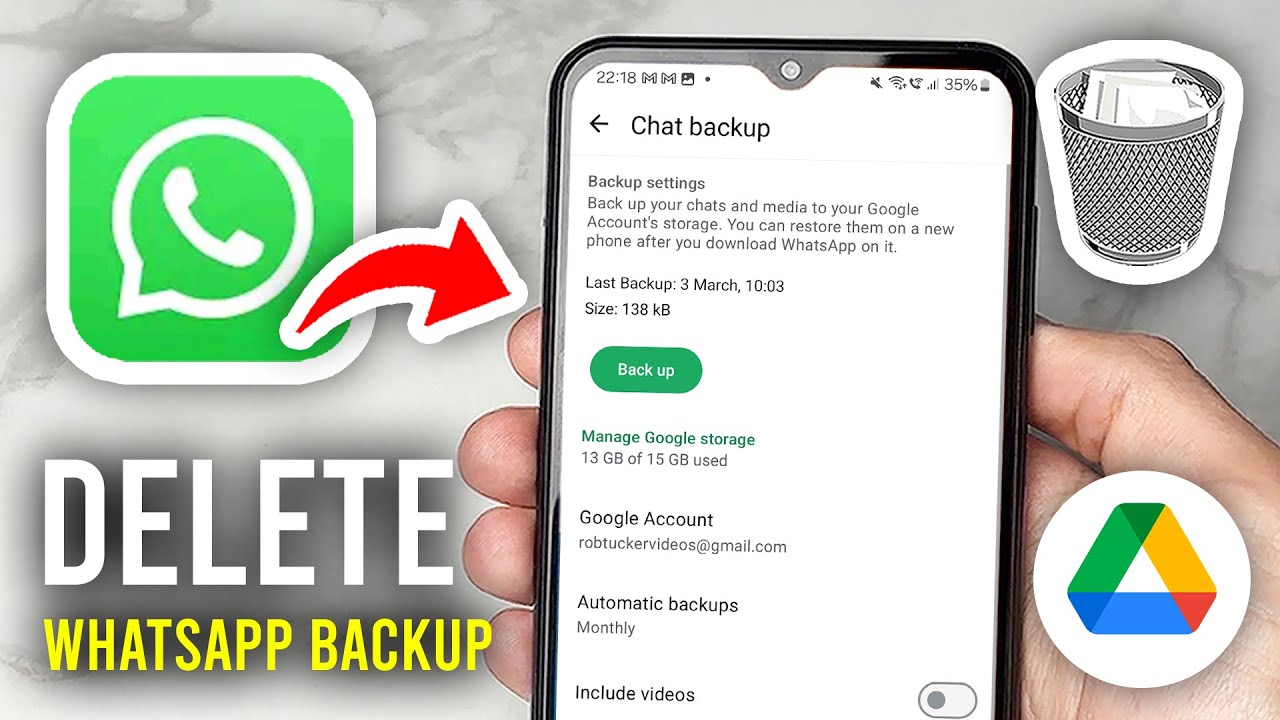 How To Delete WhatsApp Chat Backup From Google Drive - Full Guide